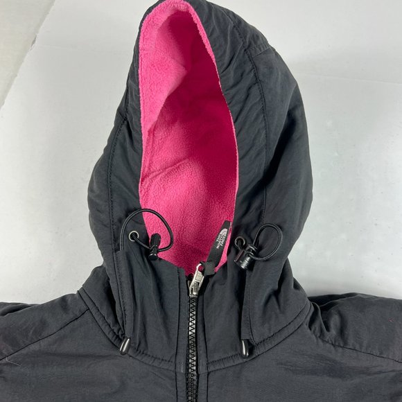 The North Face Denali Jacket Womens Extra Small Pink & Black Polortec Fleece - Picture 8 of 16